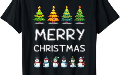 Merry Christmas Xmas Holiday Christmas Trees Xmas festival T-Shirt