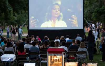 อุปกรณ์ฉายหนังกลางแปลง ครบชุด ภาพชัด เสียงกระหึ่ม