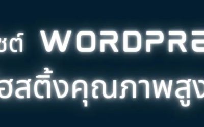ทำเว็บไซต์ WordPress ทางเลือกสำหรับธุรกิจที่ต้องการเว็บไซต์พร้อมต่อยอด SEO